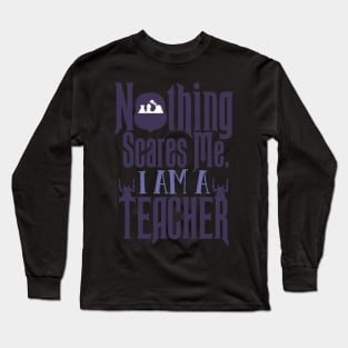 Haunted Mansion Teacher Long Sleeve T-Shirt